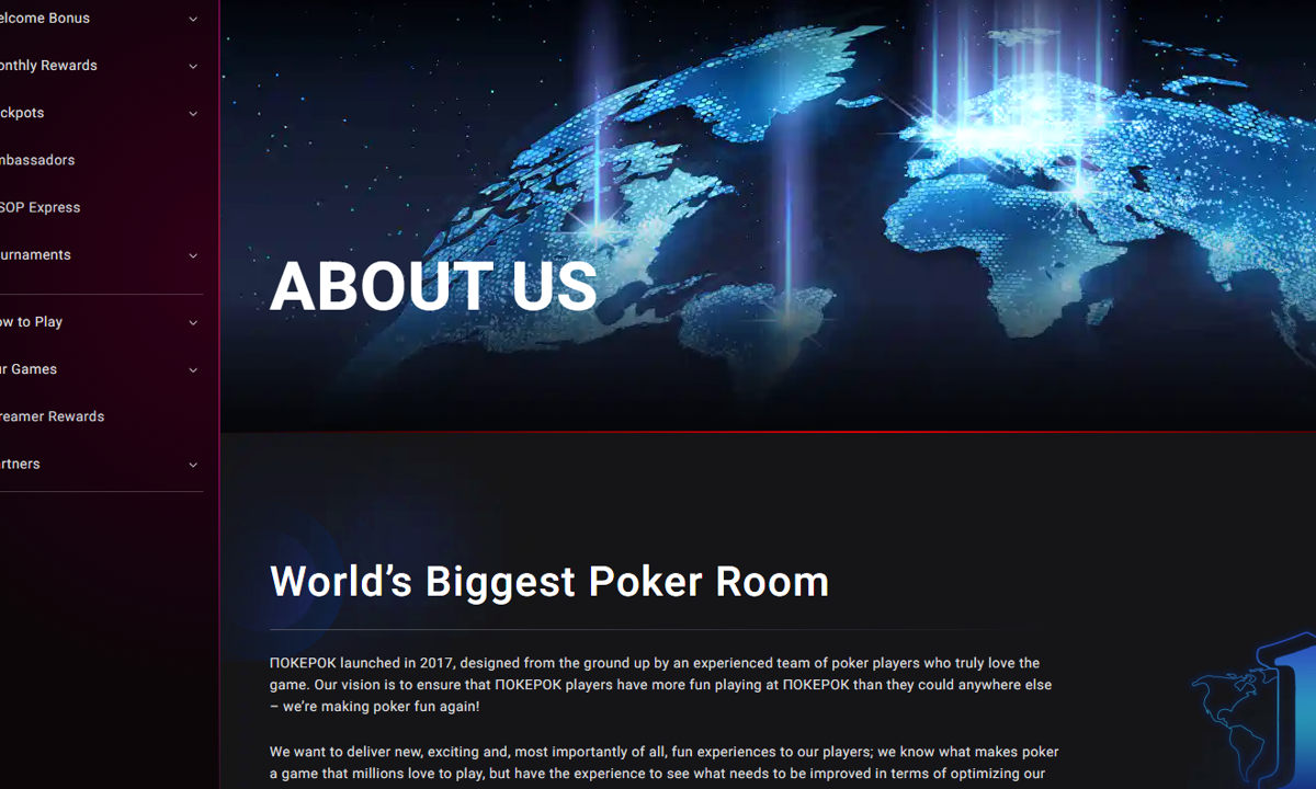 Desktop and mobile play in the PokerOK client